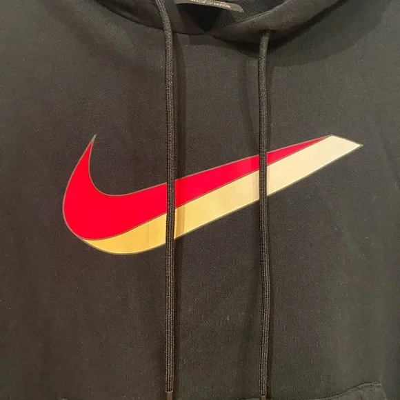 Nike Sportswear Icon Clash Fleece Hoodie Size Small EUC - Picture 3 of 5